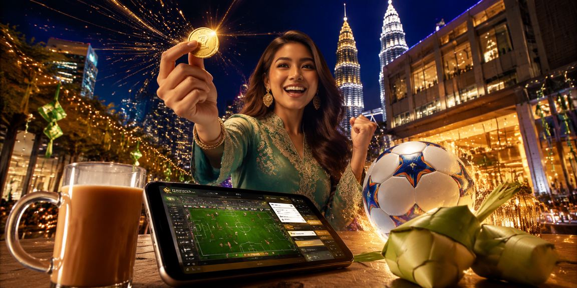 Pengguna Kuala Lumpur menikmati pertaruhan sukan dalam talian sempena Hari Raya di vega168