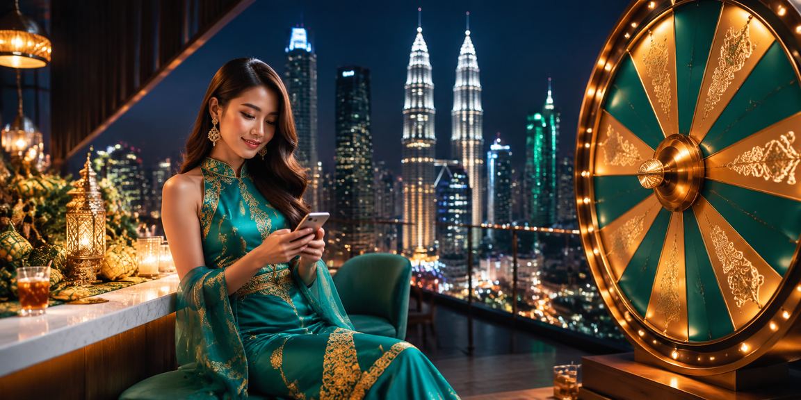 Suasana perayaan dan hiburan dalam talian di Kuala Lumpur melalui platform vega168
